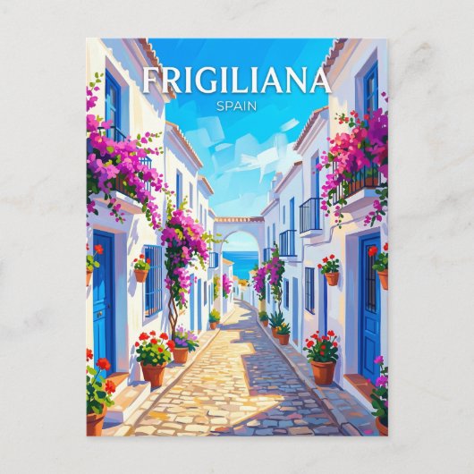 Carte Postale Frigiliana Espagne (Devant)