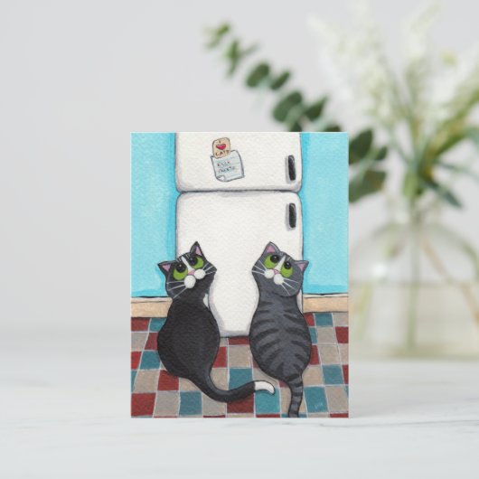 Carte postale Frigo Magnets (Debout devant)