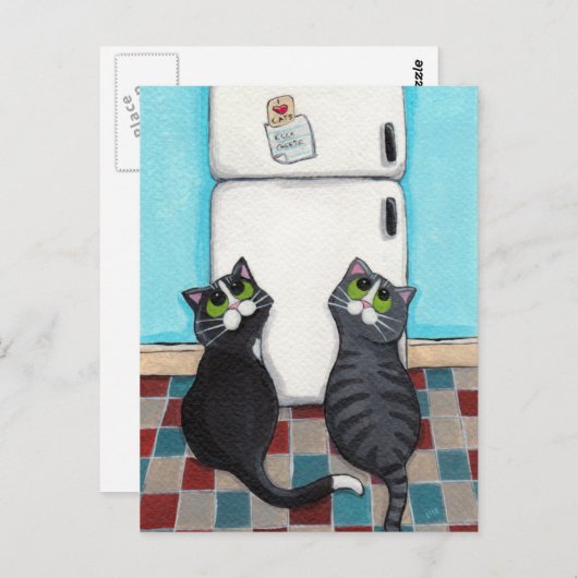 Carte postale Frigo Magnets (Devant / Derrière)