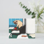 Carte postale Frigo Raiders Cat (Debout devant)