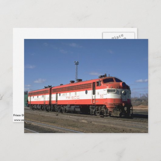 Carte Postale Frisco EMD F-7A (Devant / Derrière)