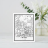 Carte Postale Frisco Map (Debout devant)