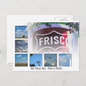 Carte Postale Frisco, Texas (Devant / Derrière)