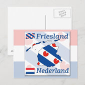 Carte Postale Frise - Nederland (Devant / Derrière)