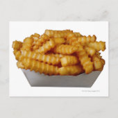 Carte Postale frites frites coupées au crin (Devant)