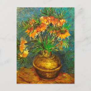 Carte Postale Fritillons dans un Vase Van Gogh Art