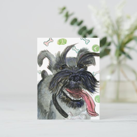 CARTE POSTALE FRITZ (Debout devant)