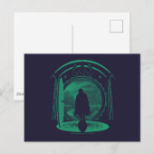 Carte Postale FRODO™ quittant la silhouette de LA COMTÉ™ (Devant / Derrière)