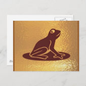 CARTE POSTALE FROG (Devant / Derrière)