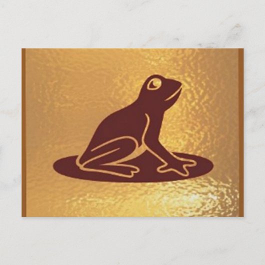 CARTE POSTALE FROG (Devant)