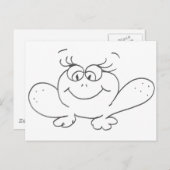 Carte Postale Frog (Devant / Derrière)