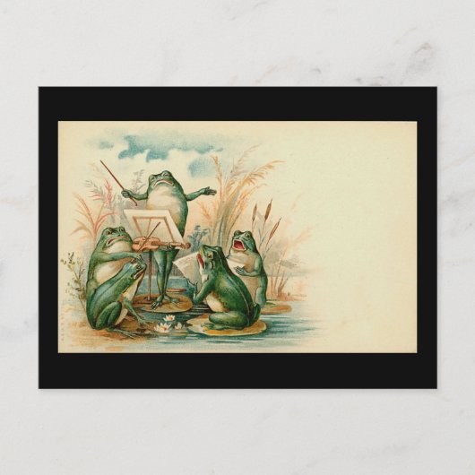 Carte postale "Frog Chorus" (Devant)