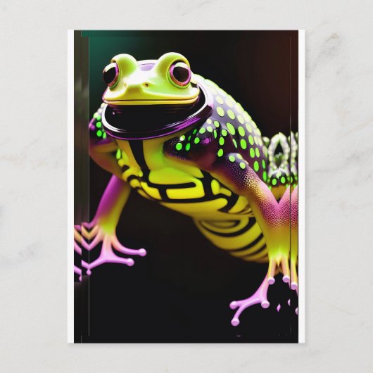 Carte Postale Frog Tout (Devant)