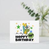 Carte Postale Froggie Hoppy 30e anniversaire (Debout devant)