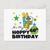 Carte Postale Froggie Hoppy 60e anniversaire (Devant)