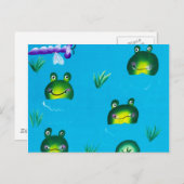 Carte postale FROGGIE POND (Devant / Derrière)