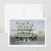 Carte postale Froggy Fliver Omnibus (Devant / Derrière)