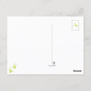 Carte Postale Frogs Ribbition Personnalité