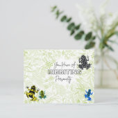 Carte Postale Frogs Ribbition Personnalité (Debout devant)