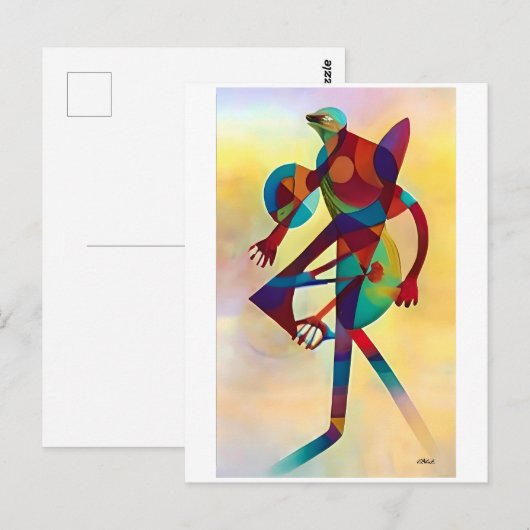 Carte Postale Frogwalker (Devant / Derrière)