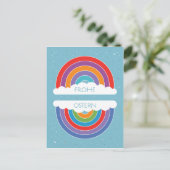 Carte Postale Frohe Ostern (Debout devant)