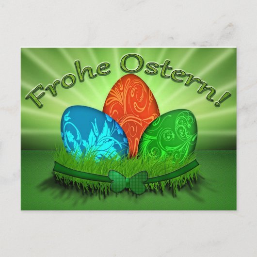 Carte Postale Frohe Ostern (Devant)
