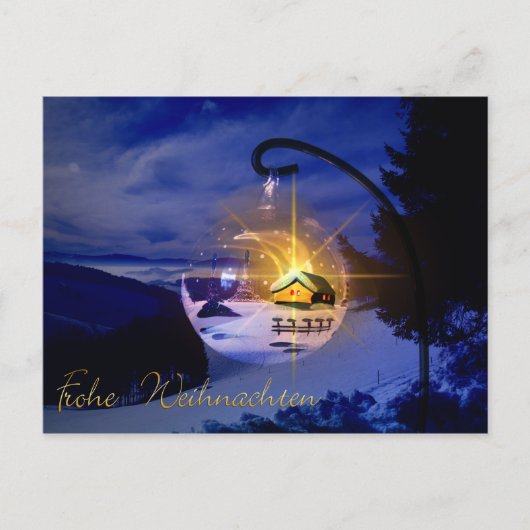 Carte Postale Frohe Weihnachten (Devant)