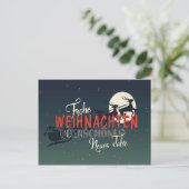 Carte Postale Frohe Weihnachten (Debout devant)