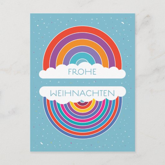 Carte Postale Frohe Weihnachten (Devant)