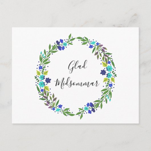 Carte Postale Fröhlicher Mittsommer (Devant)