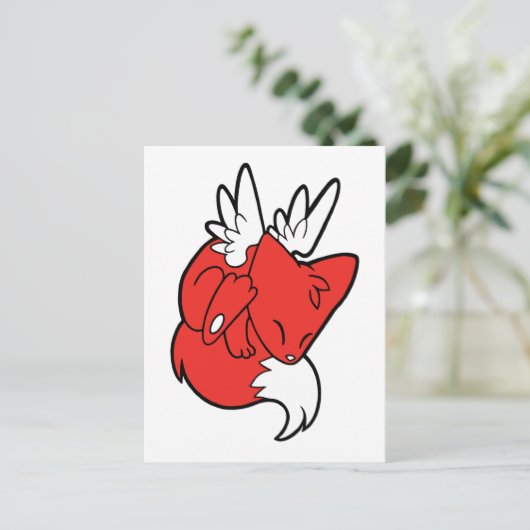 Carte Postale Frolicsome Flying Fox (Debout devant)