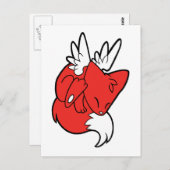 Carte Postale Frolicsome Flying Fox (Devant / Derrière)