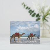 Carte Postale “From Kenya’s Coast with Love – Diani Beach” (Debout devant)