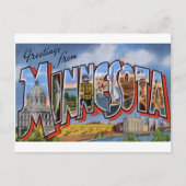 Carte Postale From Minnesota (Devant)