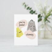 Carte Postale Fromage (Debout devant)