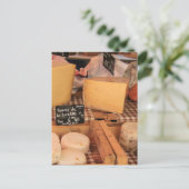 Carte Postale Fromage au marché (Debout devant)