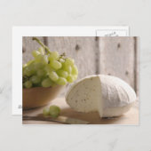 Carte Postale fromage biologique à bord (Devant / Derrière)