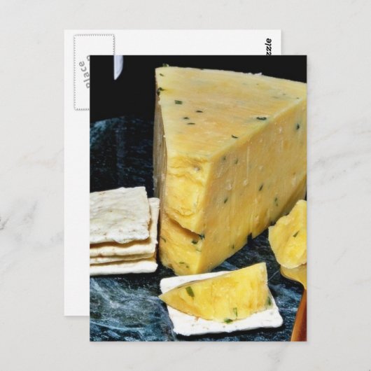 Carte Postale Fromage Cotswold Double Gloucester (Devant / Derrière)