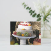 Carte Postale Fromage et fruits (Debout devant)