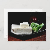 Carte Postale Fromage grec Feta (Devant / Derrière)