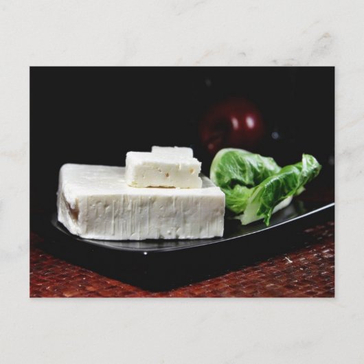 Carte Postale Fromage grec Feta (Devant)