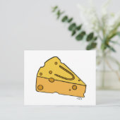 Carte Postale Fromage Mignon à Croquer (Debout devant)