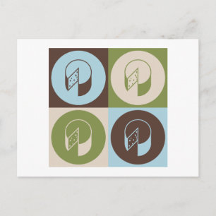 Carte Postale Fromage Pop Art