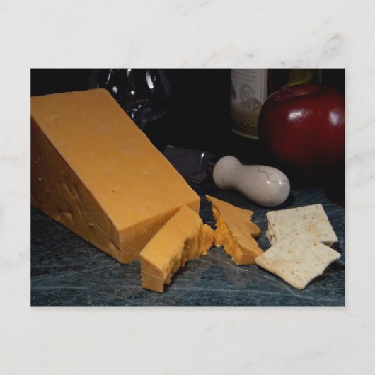 Carte Postale Fromage Red Leicester (Devant)