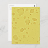 Carte Postale Fromage suisse (Devant / Derrière)