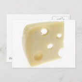 Carte Postale Fromage suisse (Devant / Derrière)