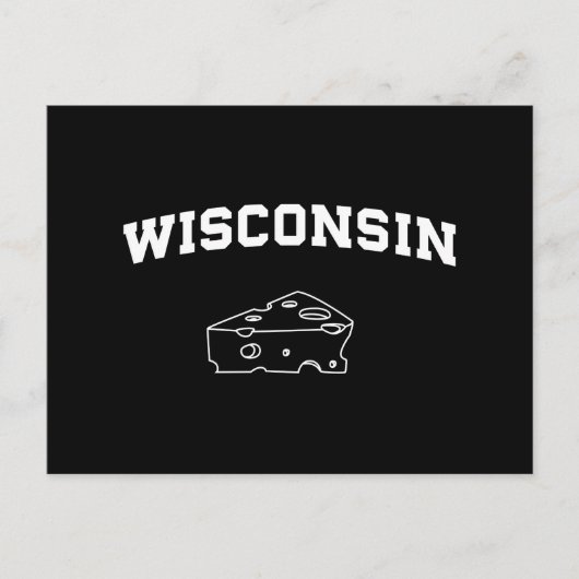 Carte Postale Fromage Wisconsin (Devant)