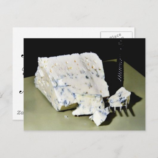 Carte Postale Fromages bleus danois (Devant / Derrière)