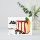 Carte Postale Fromages Et Blueberges (Debout devant)