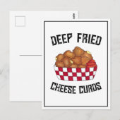 Carte Postale Fromages frits Profondes Courdes Minnesota Wiscons (Devant / Derrière)